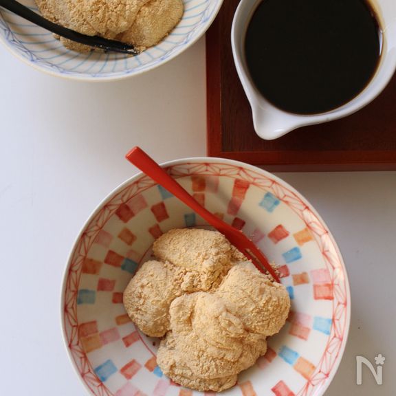 わらび餅粉を使わない　ぷるぷるわらび餅