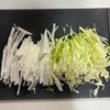 ポリ袋で簡単！【キャベツと大根のチョレギサラダ風】やみつき♡の工程1