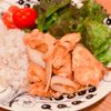 ミルクの作ってみた!投稿(超やわらか！【鶏むね肉と新玉ねぎの生姜焼き】)