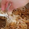 れんこんときのこのデリ風サラダの工程3