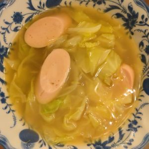 たりおの作ってみた!投稿(レンジで5分！和風カレースープ)