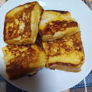 RON♪RONの作ってみた!投稿(【和風フレンチトースト】だし巻き卵風で朝食にピッタリ！)