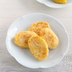【離乳食】にんじんと豆腐のお焼き