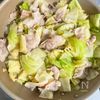 重ねて放置するだけ「豚肉とキャベツの重ね蒸し」の工程2