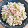 やみつき!豚バラ肉とにんにくの芽のチャーハン