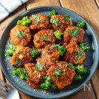 鶏ひき肉で作る♪『チキンミートボールのトマトソース煮』