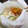 簡単朝食♪蒸籠で巣ごもり卵の工程6