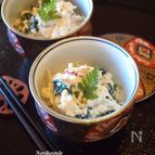 わかめと茗荷の白和え