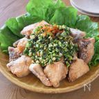 旨味がじゅわ♪鰤の油淋鶏風