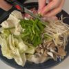 仕事後5分で作れる【即席極上ちゃんこ鍋】の工程1