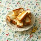 5分で完成！食パンでふわふわシュガーラスク