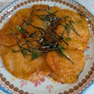 46nekoの作ってみた!投稿(悪魔的に旨い！箸が止まらん【ヤンニョム長芋もち】おつまみにも)