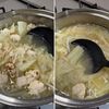 キャベツとえのきと鶏肉のあっさり塩スープの工程5