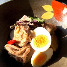ぶつ切り鶏と赤芽の親芋のだし含め煮 作り置き