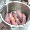 あなわたで作る　おやつ感覚の「ふかし芋」の工程4