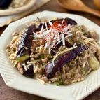 えのきでかさまし！【麻婆なす】