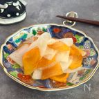 柿と大根のさっぱりなます【お正月料理にもおすすめ♪】