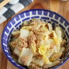 レンジで完成♪白菜とツナのナムル