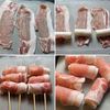 【ネギの豚肉巻き串揚げ】ジューシー香ばし！晩酌が止まらない♪の工程1