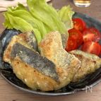 漬けて焼くだけ!!【鮭のバジルソース焼き】