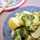 レンちんして混ぜ合わせるだけ♡じゃが芋とブロッコリーのナムル