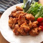 揚げ焼きで簡単・子供も大好き♡焼き肉のたれでジューシー唐揚げ