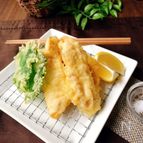 生姜をたっぷり♪鶏むね肉の塩天ぷら