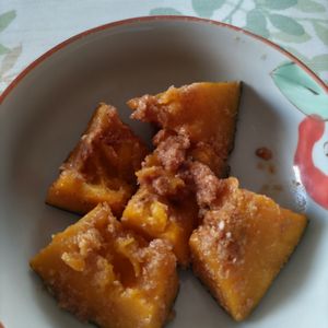 KUMIKOの作ってみた!投稿(【かぼちゃのさっぱりゴマ和え】お弁当おかず・冷凍可能)