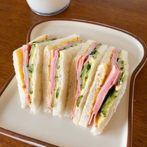 みわの作ってみた!投稿(ひと手間で超絶品!究極のハムサンド)