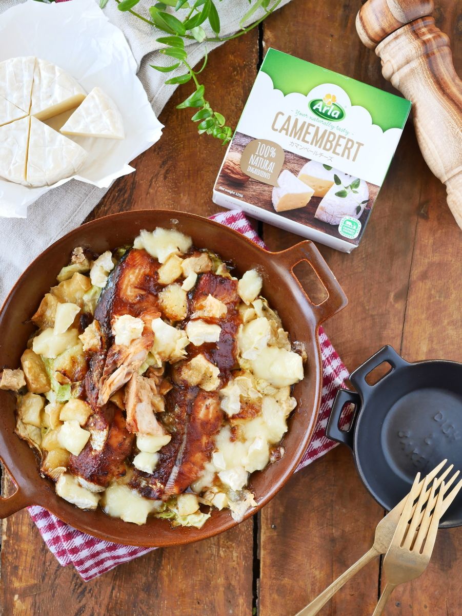 のせて焼くだけ 鮭のちゃんちゃん焼きカマンベールのっけ レシピサイト Nadia ナディア プロの料理家のおいしいレシピ