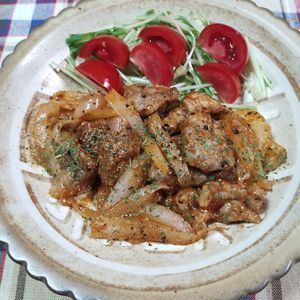 M＊Pの作ってみた!投稿(ご飯がすすむ！豚ロースで作る「ポークチャップ」)