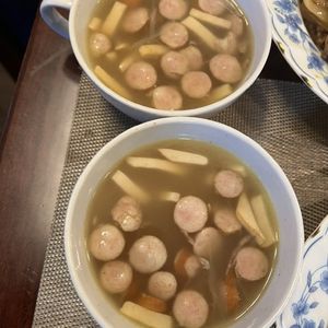 Hikeyの作ってみた!投稿(ハムときのこのコンソメスープ)