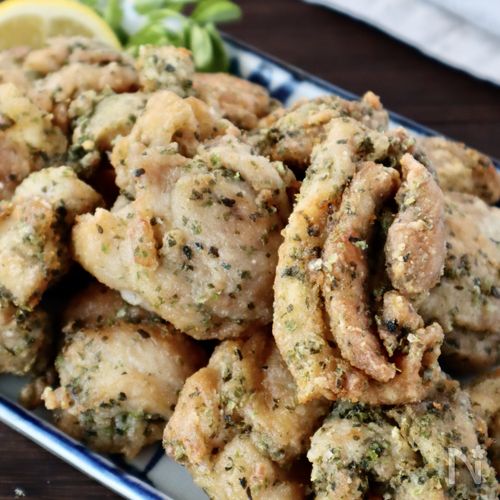 【のりしお唐揚げ】みんな大好きな味!