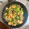 【豚肉、厚揚げ、小松菜のごまみそ炒め】ボリューム♪の工程5