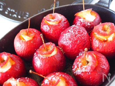 トースターで簡単！シナモン香るかわいい焼きりんご | レシピサイトNadia