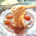 和風トマトの漬けそうめん
