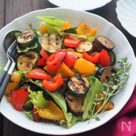 グリル野菜サラダ By 中井かな レシピサイト Nadia ナディア プロの料理家のおいしいレシピ