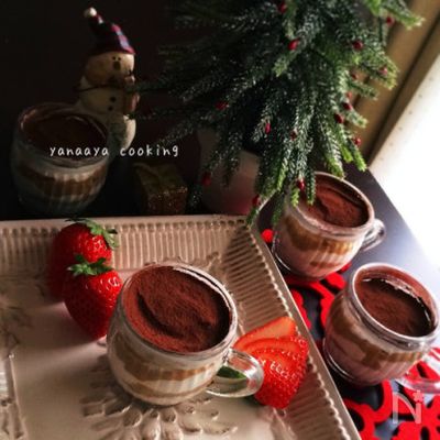 マリービスケットで♡超簡単ティラミス♡