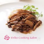 鶏もも肉のソテー　バルサミコきのこソース