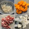 【豚肉と根菜のお雑煮】旨味たっぷり具沢山！の下準備