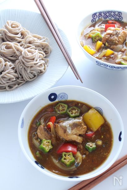 コクうま！サバカレー蕎麦