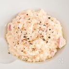 炊いたごはんで簡単に♪レモンクリームリゾット