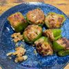 でんちゃんの作ってみた!投稿(お弁当にも♪照り焼きピーマンの肉詰め)