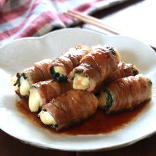 ちくわのチーズ肉巻き
