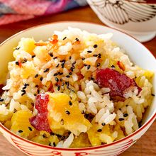 【さつまいもご飯】手間なしでホクッ！