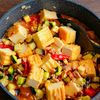 絹厚揚げで夏野菜たっぷり!ごちそう麻婆の工程4