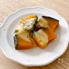 フライパンで簡単！かぼちゃ煮チーズ焼き