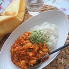オムライスより簡単！トマたまライス