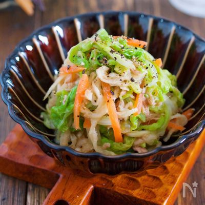 お湯をかけるだけ♪『白菜と切り干し大根のうまナムル』