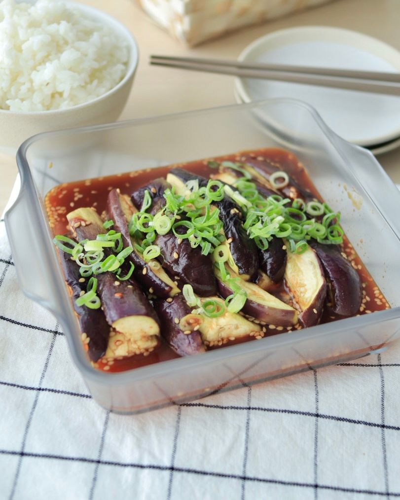 レンジでとろとろ／やみつきピリ辛なす | レシピサイトNadia